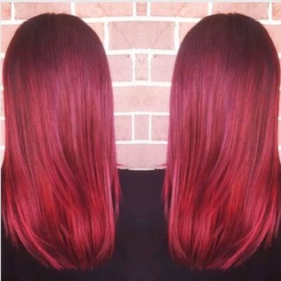 Beautiful demensional color, colored by one of our talented colorist