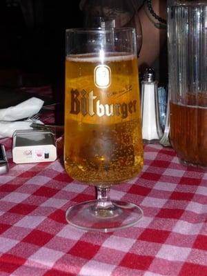 Bitburger Beer