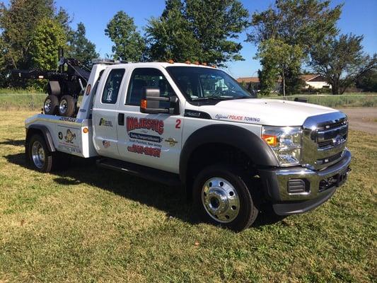 2014 Ford F550 4X4 self loader