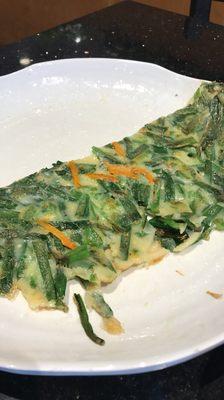 Scallion pancake- we ate 2 pieces before I got to take a photo!