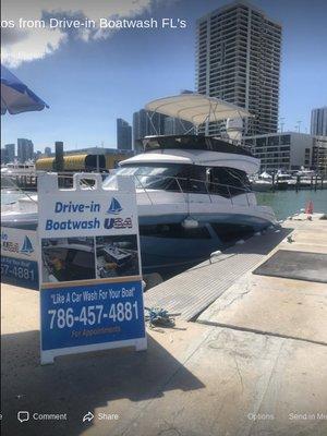 Drive in Boat Wash