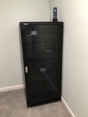 Custom AV Rack Install