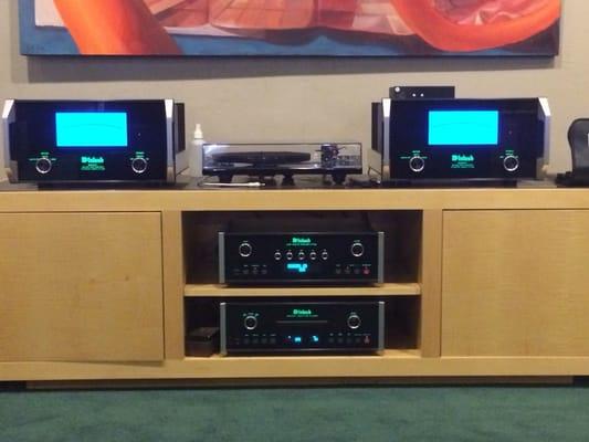 A nice McIntosh system. They'd get me killed due to SAF (spouse approval factor)