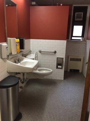 Restroom, very clean and fully accessible