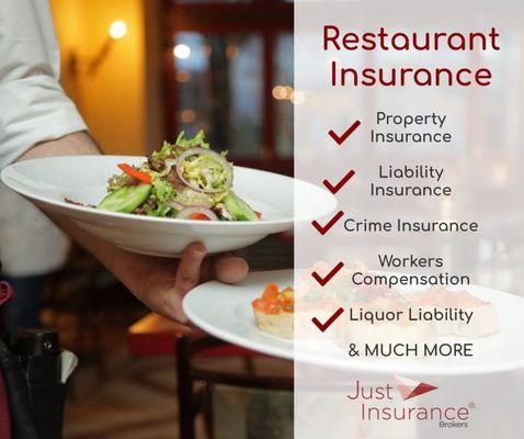 Whether your restaurant is family owned or a national franchise, we will take the time to find the perfect policy for your needs. Contact us