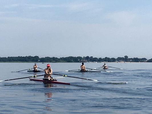 Sculling on Oyster Bay - Summer 2017