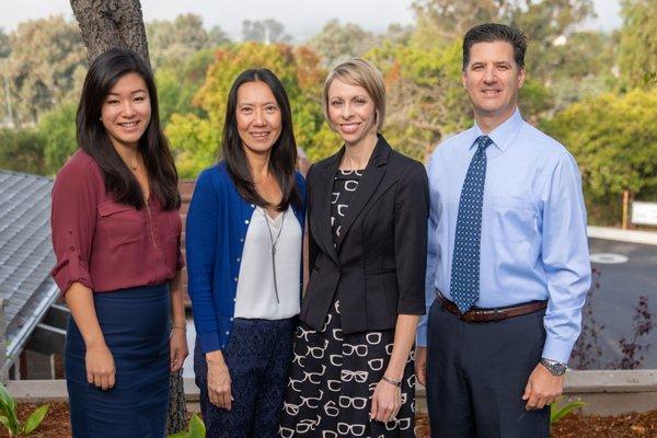 Updated 2020: Drs. Jocelyn Ou, Quyen Immoos, Lauren Tackett and Sage Hider