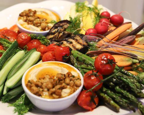 Crudite platter