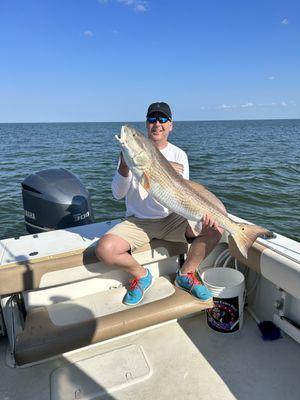 Excellent day of fishing with Captain Rob.  He literally went the extra mile to get us on fish.