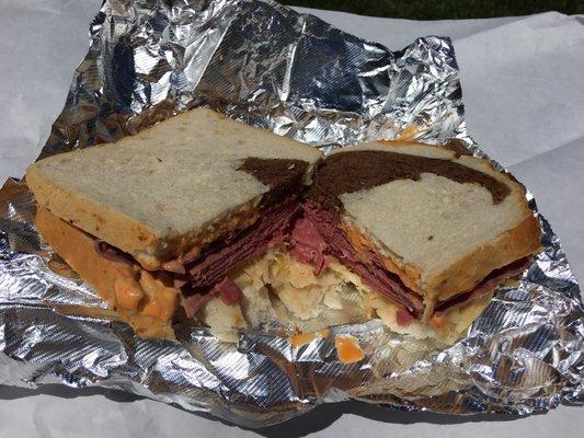 Reuben. Lots o' meat!