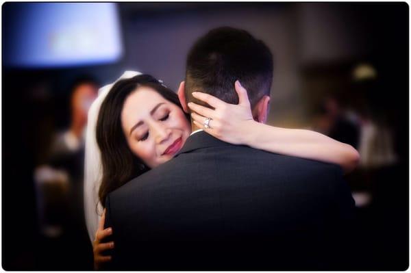 A beautiful capture of a special moment from our first dance. January 2016