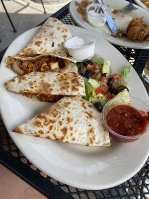 Chicken quesadilla