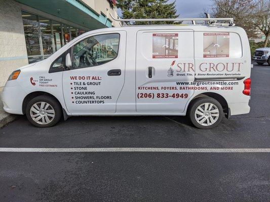 Van graphics: your rolling billboard!