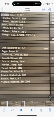 The board that lists the doctors names and rooms her name not on it she was in 302 how are we supposed to know Where to go? Telepathy?