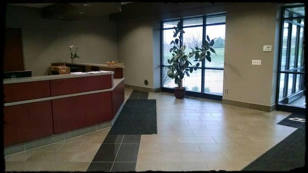 Cleaned Office Lobby