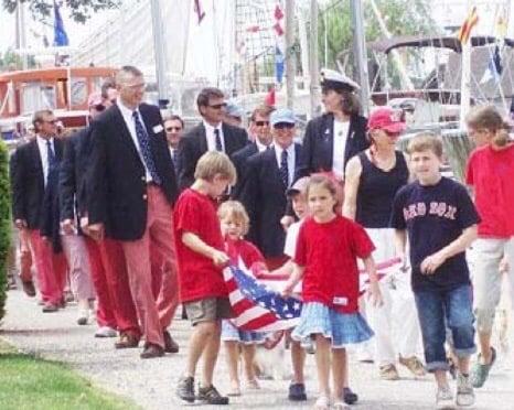 Commissioning Weekend -Mystic Seaport each May.