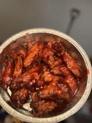 Honey BBQ wings