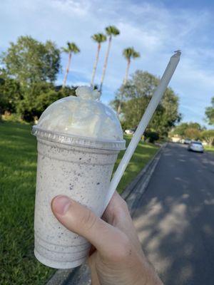 Cookies and cream milkshake.