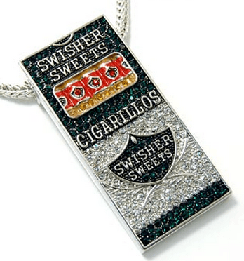 Hip Hop Swisher Pendant Necklace