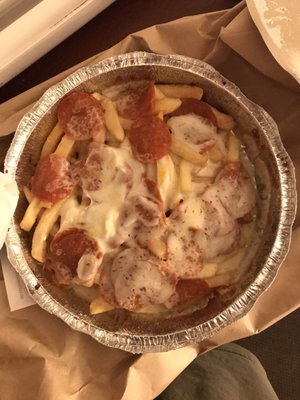 I love pizza fries