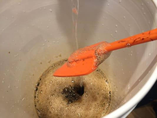 Brewing a stout