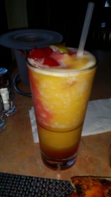 Mango n strawberry margaritas