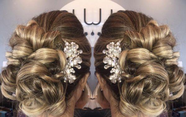 Wedding updo!