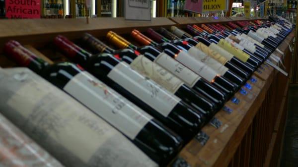 Lots of wine at Liquor Locker on Sunset