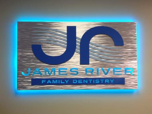 Our new office sign!