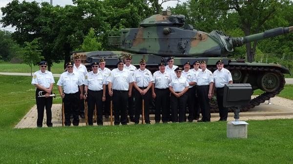 Thomas E. Hartung American Legion Post 1977 Color Guard, New Lenox, IL