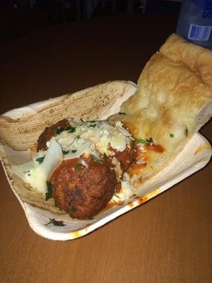 Stuffed meatballs at Rao's