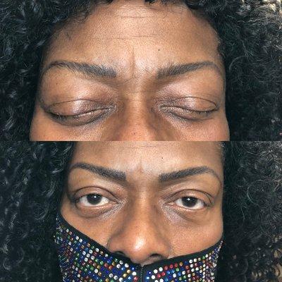 Brow touch up