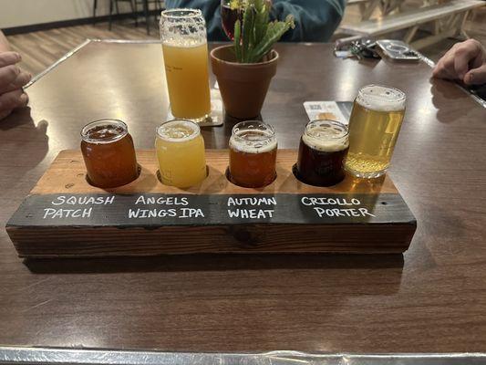 Beer flight