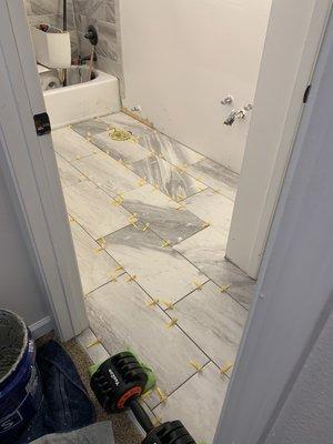 Bathroom remodel