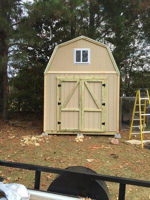 Shed build