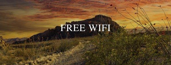 We offer FREE Wifi