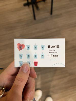 Loyalty card