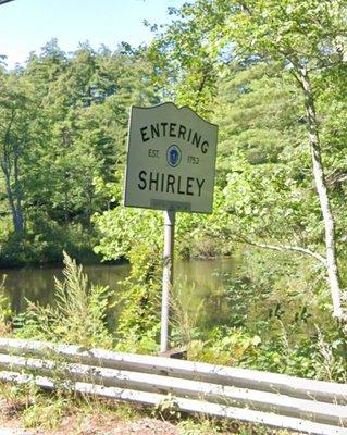 Entering Shirley on Route 225 from Groton.