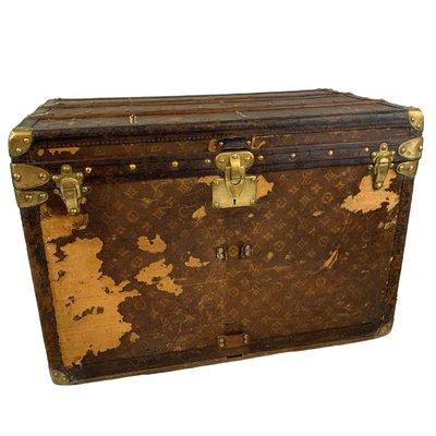 Louis Vuitton Woven Canvas Midsize Steamer Trunk