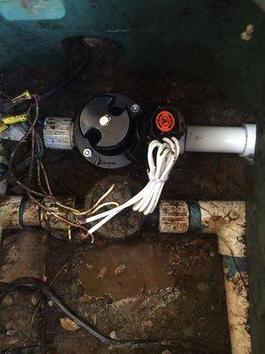 In-Line automatic valve replacement.