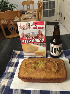 Larry the Cable Guy special 420 Beer Bread