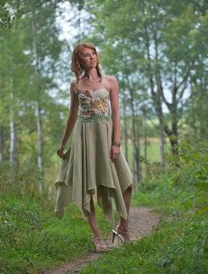 Tara Lynn Bridal is your source for ethereal fairy wedding dresses. Eco-friendly wedding dresses made of hemp & vintage lace.