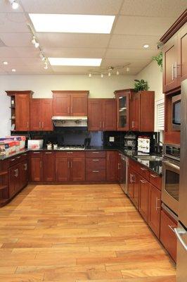 American Cherry Kitchen Cabinets