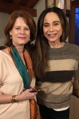 shooting with 2 time Oscar nominee Lena Olin on the film THE ARTISTS WIFE