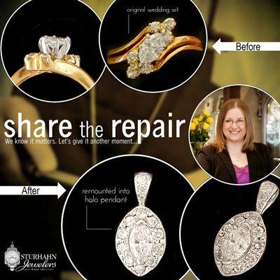 We can transform your old jewelry!