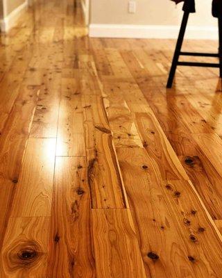 Red cypress solid bellawood flooring