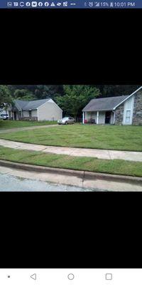 We do designer yard cutting