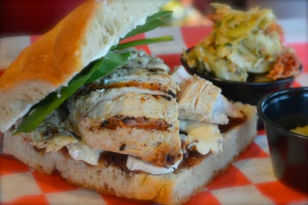 Grilled Chicken on Ciabatta