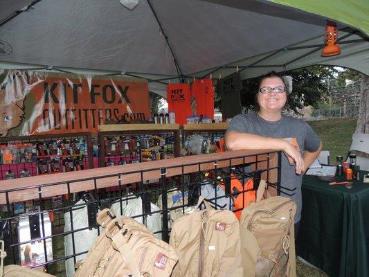 Kit Fox Outfitters at the Ramona Country Fair, August 2018