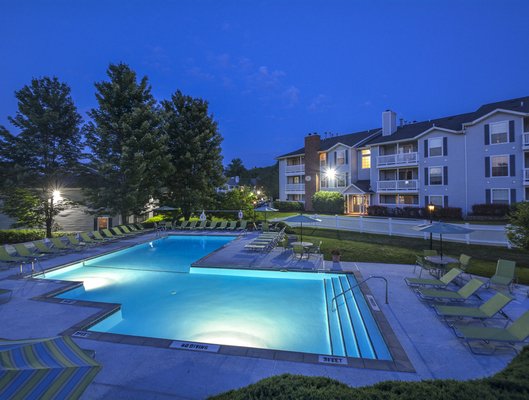 Pool at Night